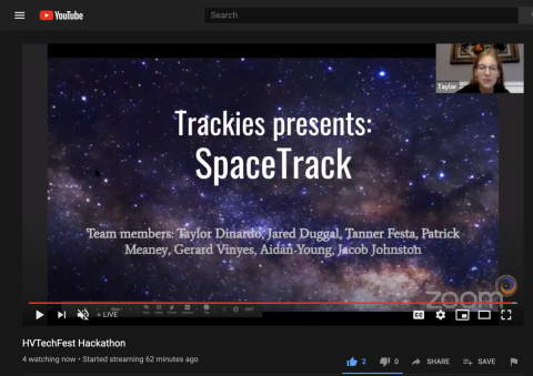 Taylor presents Space Track